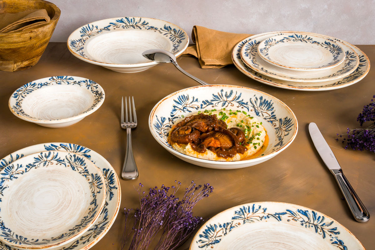 ASSIETTE PLATE GRANDMA GOURMET 21CM EN PORCELAINE – Assiette – HygiRéa