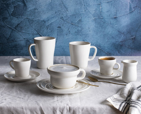 TASSE EXPRESSO KAFF 13CM PORCELAINE – Assiette – HygiRéa