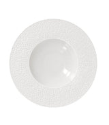 ASSIETTE CREUSE MARTELÉ 23CM PORCELAINE BLANCHE – Assiette – HygiRéa