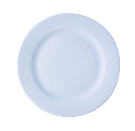 ASSIETTE PLATE KASZUB 30.5CM EN PORCELAINE BLANCHE – Assiette – HygiRéa