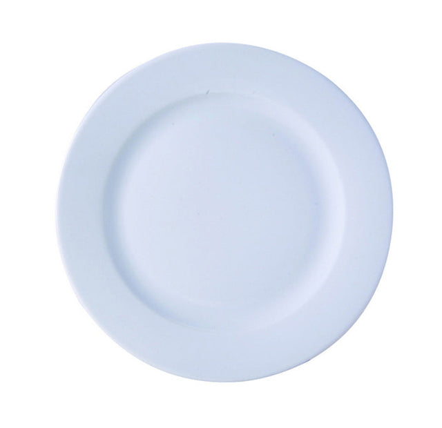 ASSIETTE PLATE KASZUB 30.5CM EN PORCELAINE BLANCHE – Assiette – HygiRéa