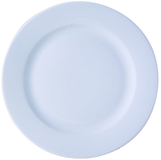 ASSIETTE PLATE KASZUB 22.5CM EN PORCELAINE BLANCHE – Assiette – HygiRéa