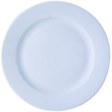 ASSIETTE PLATE KASZUB 22.5CM EN PORCELAINE BLANCHE – Assiette – HygiRéa