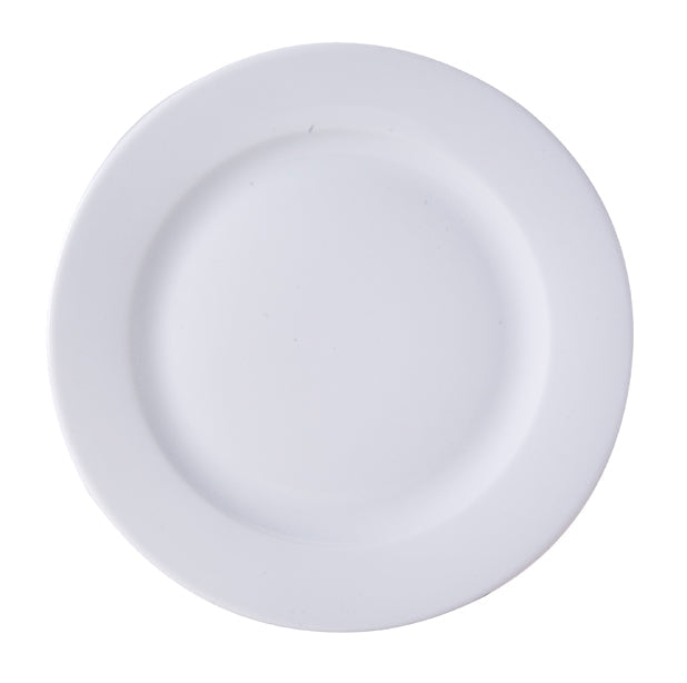 ASSIETTE PLATE KASZUB 21CM EN PORCELAINE BLANCHE – Assiette – HygiRéa