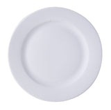 ASSIETTE PLATE KASZUB 21CM EN PORCELAINE BLANCHE – Assiette – HygiRéa