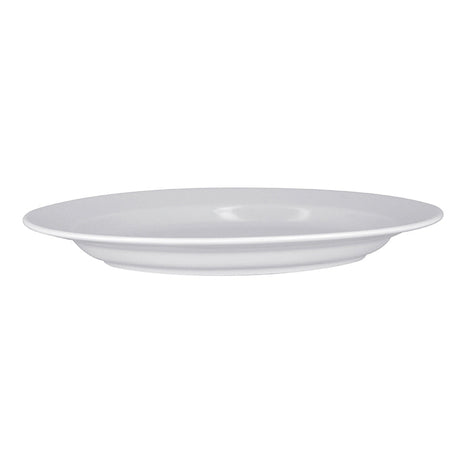 ASSIETTE OVALE KASZUB 33CM EN PORCELAINE BLANCHE – Assiette – HygiRéa