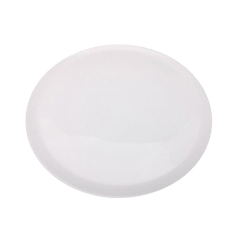 ASSIETTE À PIZZA KASZUB 35CM EN PORCELAINE BLANCHE – Assiette – HygiRéa