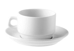 TASSE 25CL HEL PORCELAINE BLANCHE – Petit déjeuner – HygiRéa