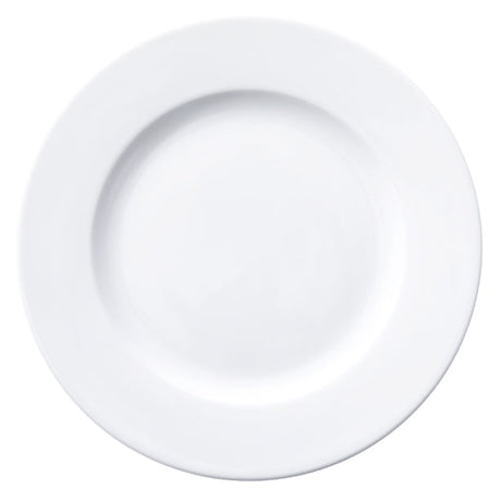 ASSIETTE PLATE ROMA 27CM PORCELAINE BLANCHE – Assiette – HygiRéa