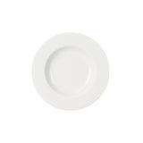 ASSIETTE CREUSE Ø22.5CM ROMA PORCELAINE BLANCHE – Assiette – HygiRéa