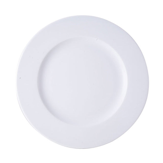 ASSIETTE PLATE WERSAL 30,5CM PORCELAINE BLANCHE – Assiette – HygiRéa