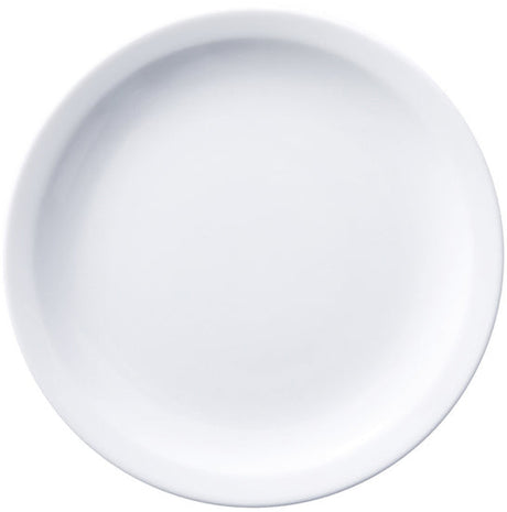 ASSIETTE PLATE Ø19CM PORCELAINE BLANCHE – Assiette – HygiRéa