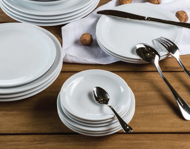 ASSIETTE CREUSE
UNIVERSAL 13,5CM
PORCELAINE BLANCHE
