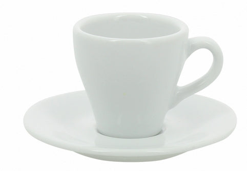 TASSE CAFE PAULA 7CL PORCELAINE BLANCHE – Petit déjeuner – HygiRéa