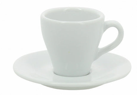 TASSE CAFE PAULA 7CL PORCELAINE BLANCHE – Petit déjeuner – HygiRéa