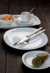 ASSIETTE PLATE OSLO7 BLANCHE 18CM PORCELAINE – Assiette – HygiRéa
