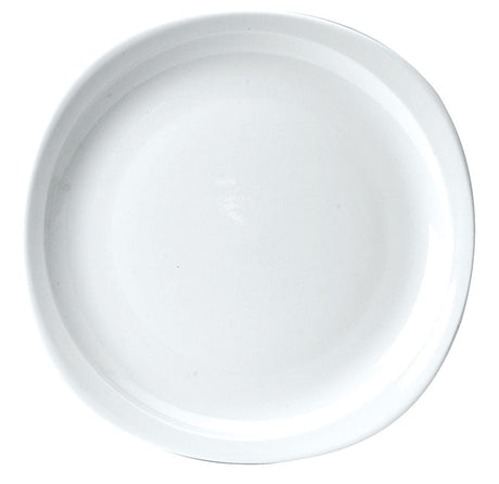ASSIETTE PLATE OSLO7 BLANCHE 18CM PORCELAINE – Assiette – HygiRéa