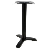 DETROIT PIETEMENT SIMPLE 3 BRANCHES H72 – Pied de table intérieur – HygiRéa