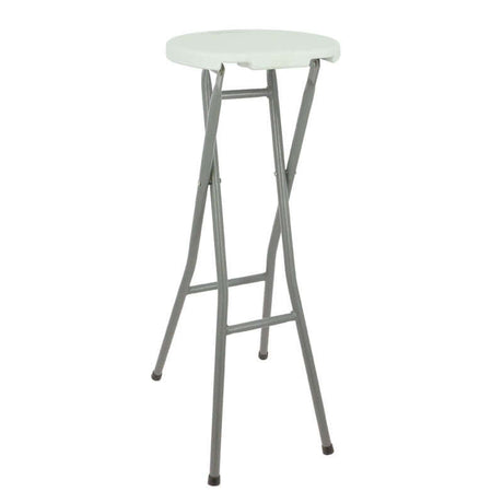 NIMES TABOURET PLIANT Ø30XH80 – Chaise réception – HygiRéa