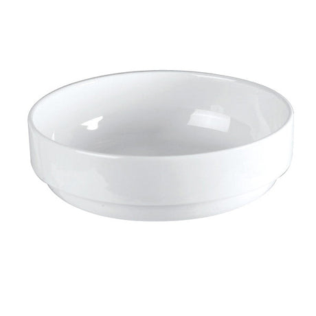 ASSIETTE MULTI USAGES 18X5,5CM EN GRES BLANC – Assiette – HygiRéa