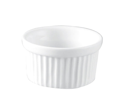 RAMEQUIN 7X3.5CM EN GRÈS BLANC – Cuisson au four – HygiRéa