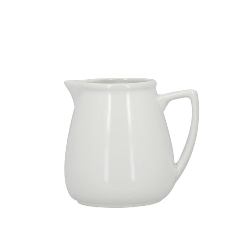 POT À LAIT BOULE 50CL EN GRÈS BLANC – Complément table – HygiRéa