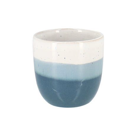 TASSE EXPRESSO RIGA BLEU 11CL EN GRÈS – Petit déjeuner – HygiRéa