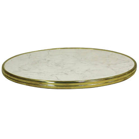 TOPALIT PLATEAU Ø60 LAITON – Plateau de table – HygiRéa