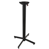 GENEVE MANGE DEBOUT AUTOSTABILISANT FLIPTOP - NOIR – Pied de table – HygiRéa