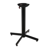 GENEVE PIETEMENT AJUSTABLE FLIPTOP 64CM - NOIR – Pied de table – HygiRéa