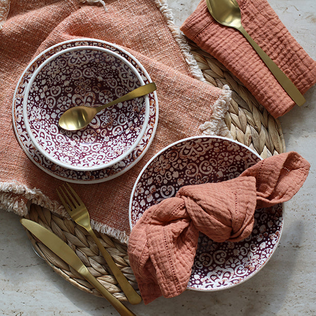 ASSIETTE PLATE FOLLY
26CM EN GRÈS