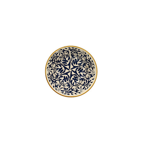 COUPELLE HÉRACLÉE 500ML EN GRÈS DÉCOR BLEU – Complément table – HygiRéa