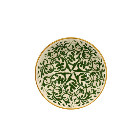 COUPELLE HÉRACLÉE 500ML EN GRÈS DÉCOR VERT – Complément table – HygiRéa