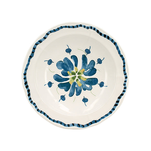 ASSIETTE CREUSE GARDENIA 21CM EN GRÈS – Assiette – HygiRéa