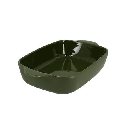 PLAT À FOUR OCTAVE RECTANGLE 27X16.5CM 1.1L EN GRÈS VERT – Cuisson au four – HygiRéa