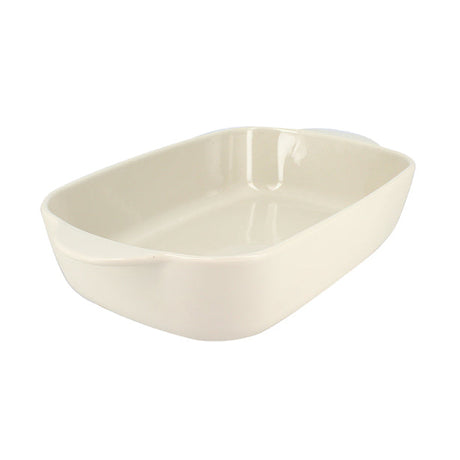 PLAT À FOUR OCTAVE RECTANGLE 38X23CM 3.3L EN GRÈS BEIGE – Cuisson au four – HygiRéa