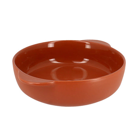 PLAT À FOUR OCTAVE ROND 20CM 950ML EN GRÈS TERRACOTTA – Cuisson au four – HygiRéa