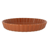 TOURTIÈRE OCTAVE DIAMÈTRE 29CM EN GRÈS TERRACOTTA – Cuisson au four – HygiRéa