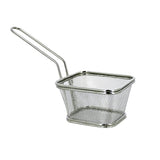 MINI PANIER À FRITES EN ACIER INOXYDABLE PORTION INDIVIDUELLE 10X8.5CM – Complément table – HygiRéa