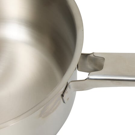 Lot de 2 casseroles inox Brillance  diam 16/20 cm