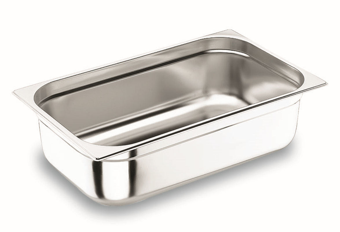 BAC GN 1/1 INOX HAUTEUR 6.5CM 530*325*65 – Préparation culinaire – HygiRéa