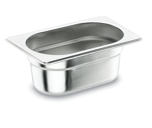 BAC GN 1/4 INOX HAUTEUR 15CM – Préparation culinaire – HygiRéa