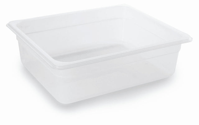 BAC GN1/2 HAUTEUR 15CM POLYPROPYLENE – Préparation culinaire – HygiRéa