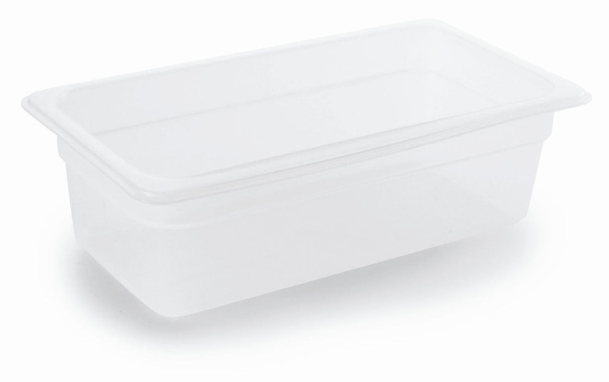 BAC GN 1/4 HAUTEUR 15CM POLYPROPYLENE – Préparation culinaire – HygiRéa