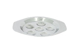LOT DE 6 PLATS À ESCARGOTS 6 TROUS EN INOX – Cuisson au four – HygiRéa
