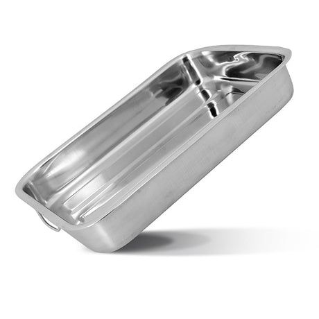 PLAT À FOUR RECTANGLE HARRY 40X28 CM EN INOX AVEC POIGNÉES – Cuisson au four – HygiRéa