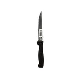 COUTEAU STEAK MANCHE NOIR – Ustensile de découpe – HygiRéa