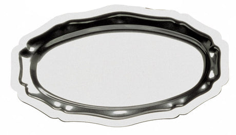 PLAT OVALE 40X23CM MODELE LOUIS XV INOX – Accessoire de table – HygiRéa