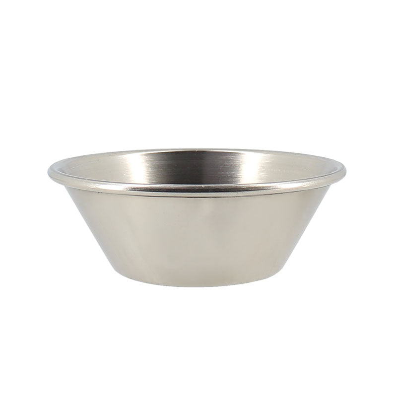 RAMEQUIN FORME BASSE 6CM CONTENANCE 4.5CL INOX – Complément table – HygiRéa