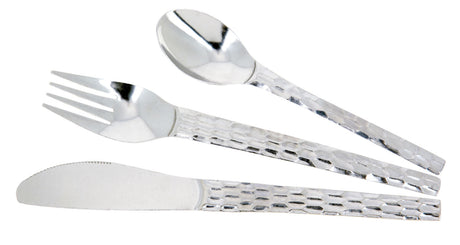 COUTEAU TABLE CROCO 17CM EN INOX – Couvert – HygiRéa